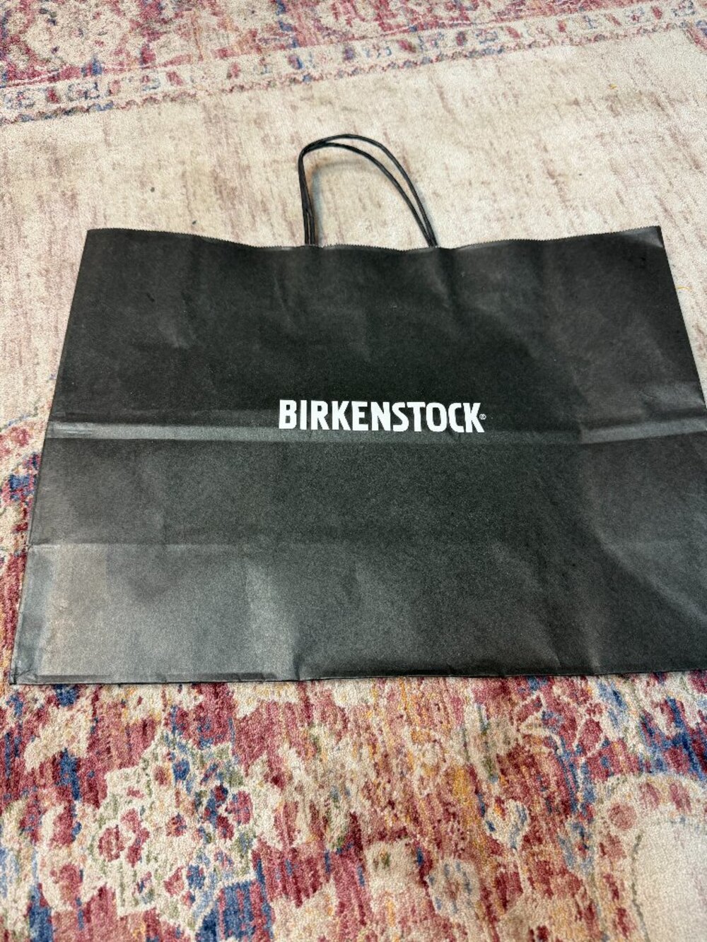 Birkenstock Black Empty Shopping/ Tote Bag In Great Shape!